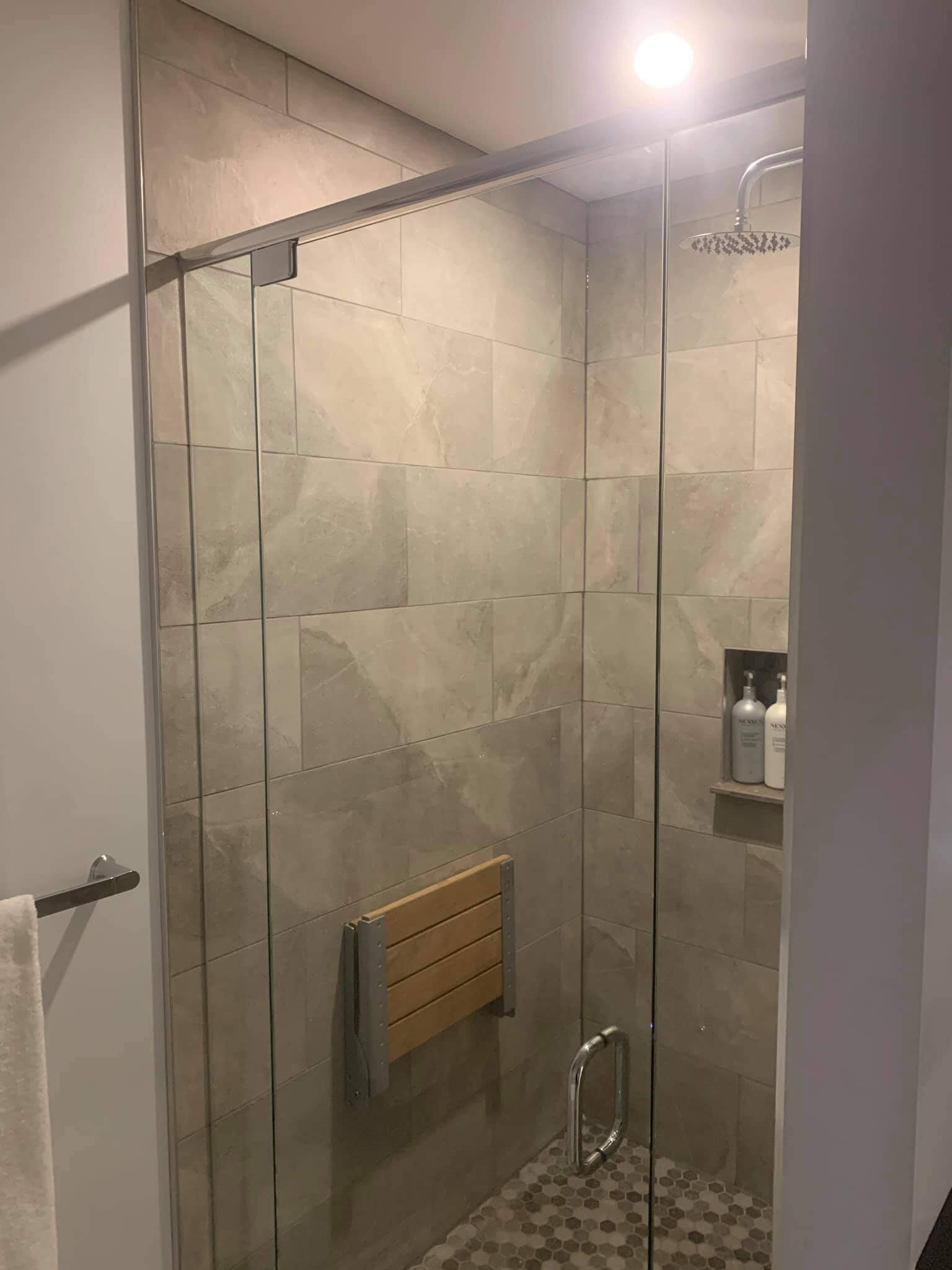 Custom shower replacement, Embro ON