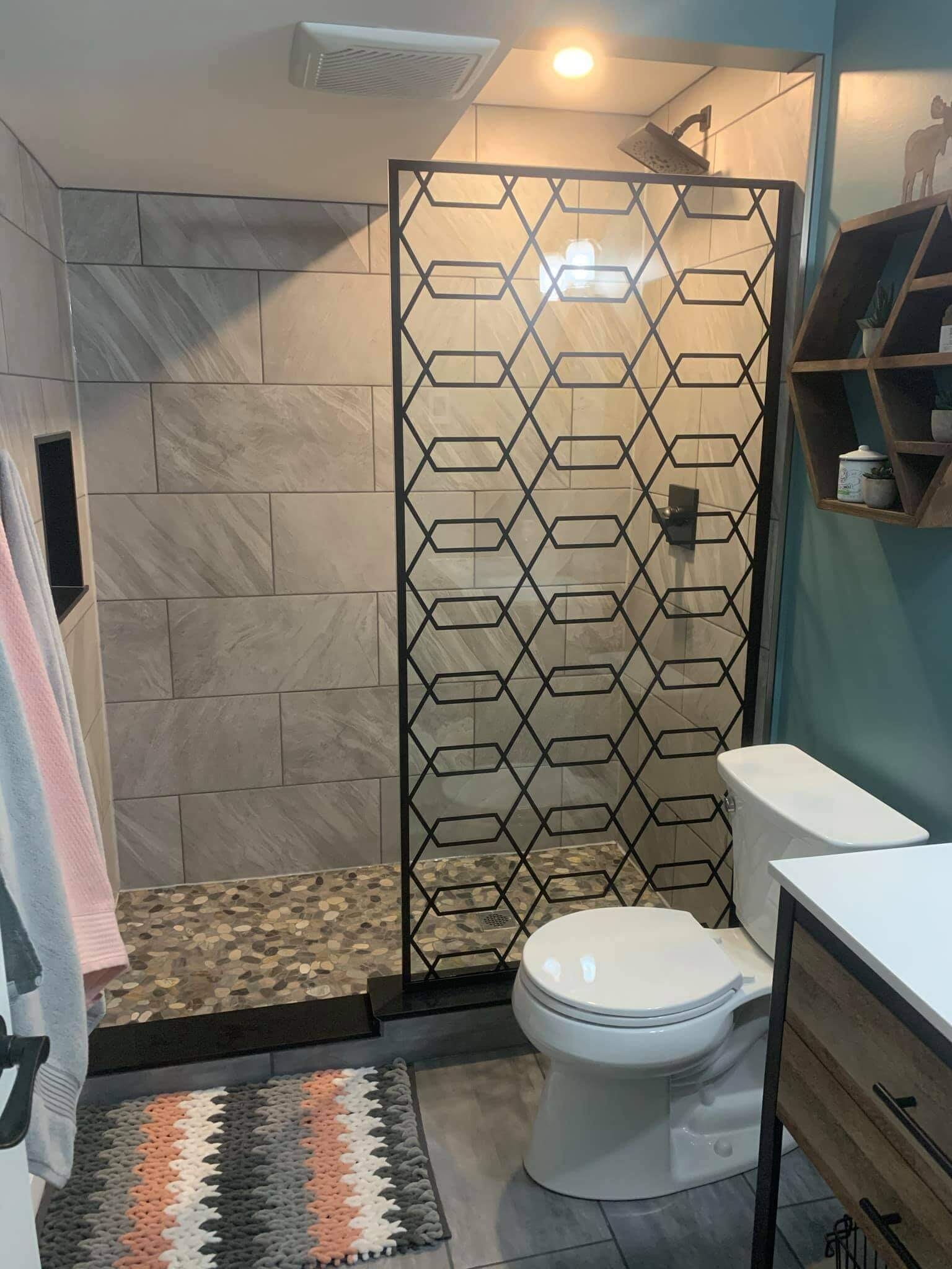 Custom shower and vanities, Embro, ON